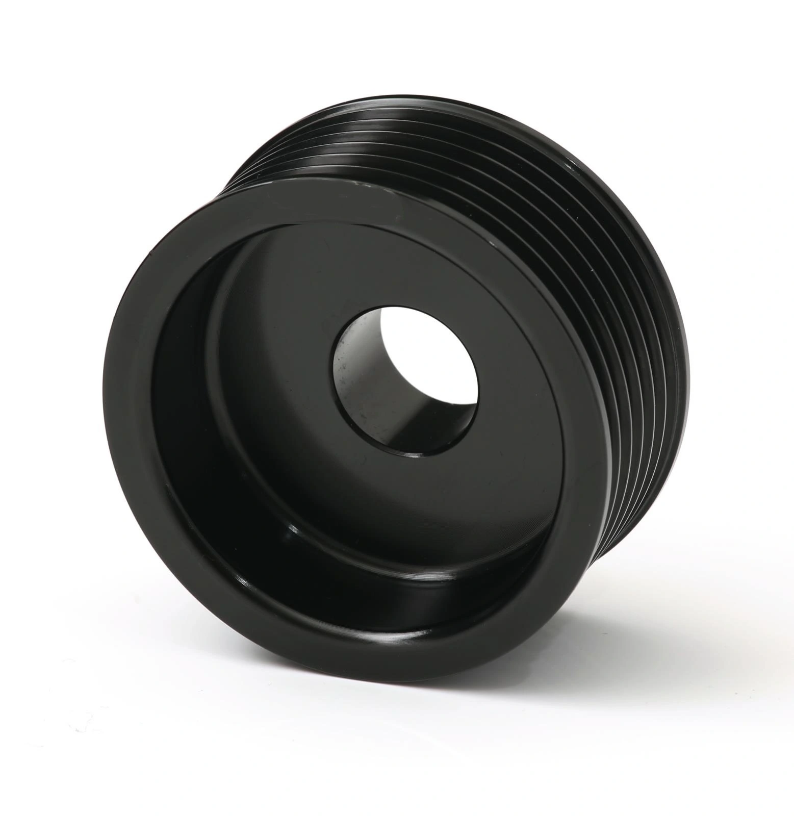 OEM CNC Precision Anodized Aluminium Power Steering Pump Pulley 1