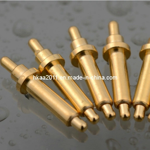 Brass Spring Loaded Connector Pogo Pin Battery Connector 1