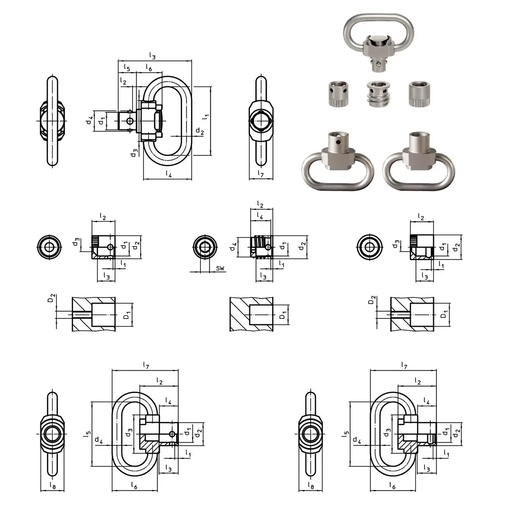 OEM 1 2 Inch Quick Release Pin Supplier 3