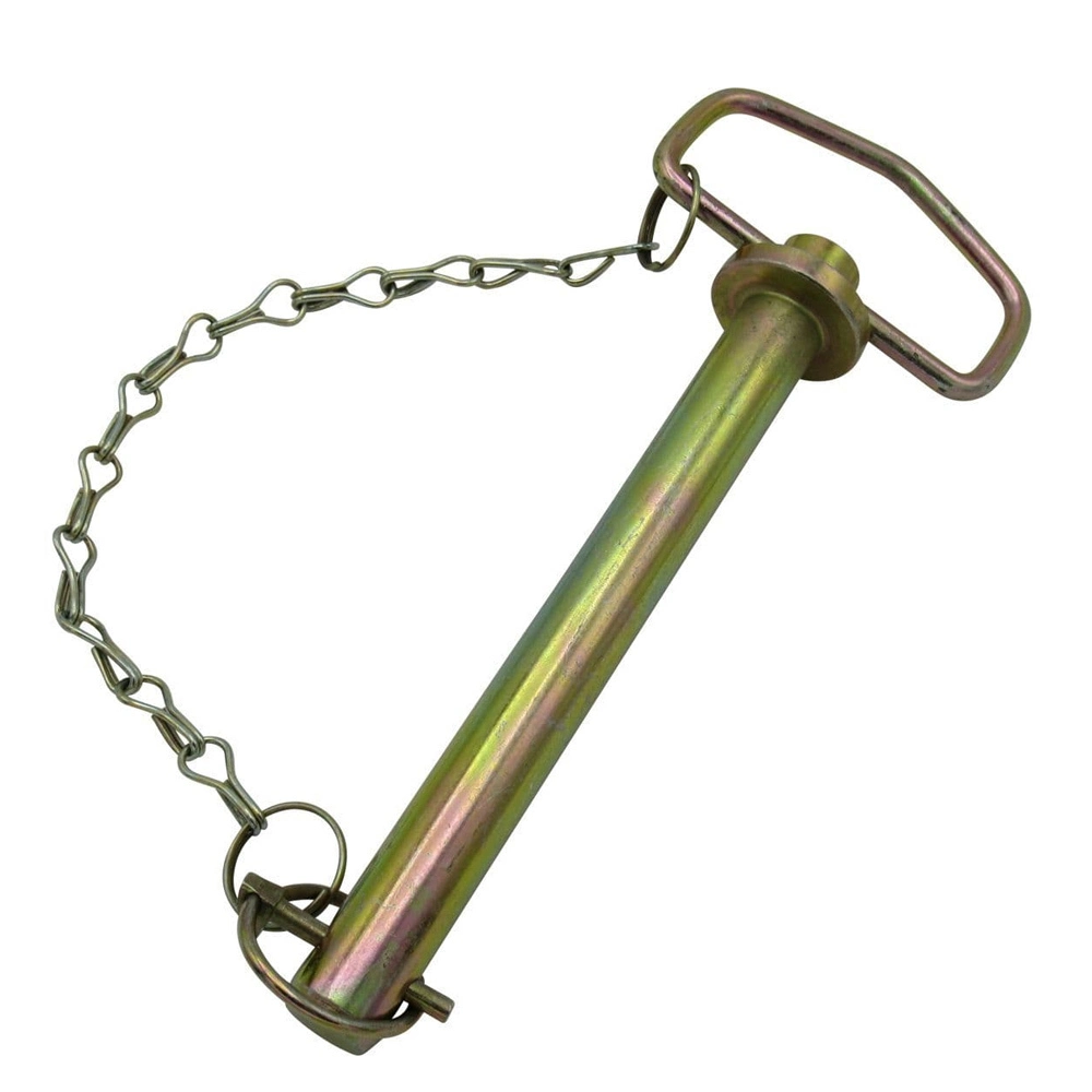 Heavy Duty Steel Hitch Pin with Chain and Linchpin 1