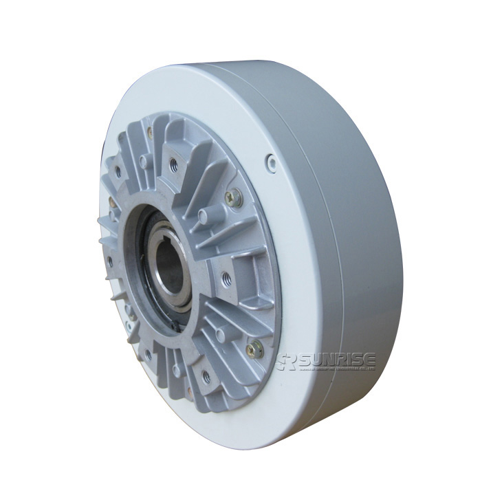 Stable torque through shaft type PBO magnetic powder brake 8