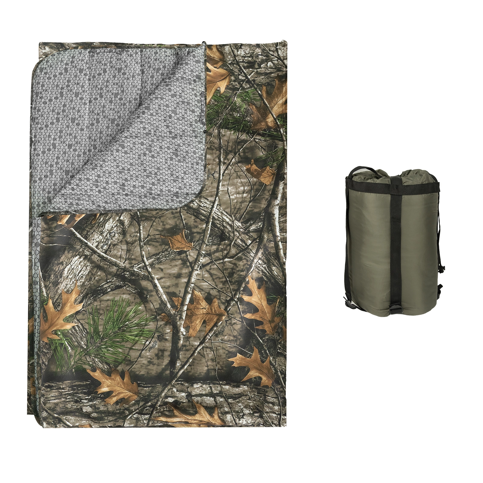 LOOGU Manta de caza Forro interior de grafeno Super Tree Camo 1