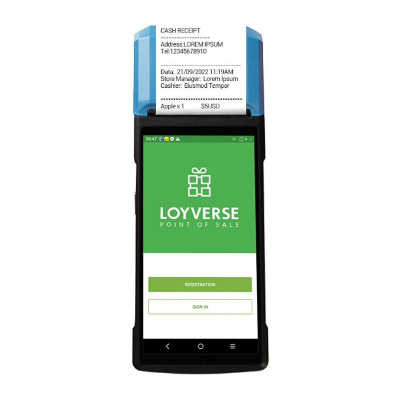 Senraise OEM Handheld Pos System for Processing Ticket Sales and Concession Stadiums and Arenas 4