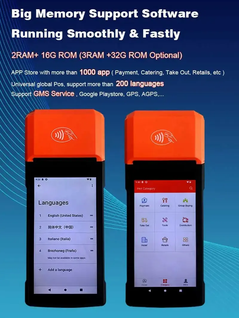 Is Senraise professional in producing handheld pos device? 1