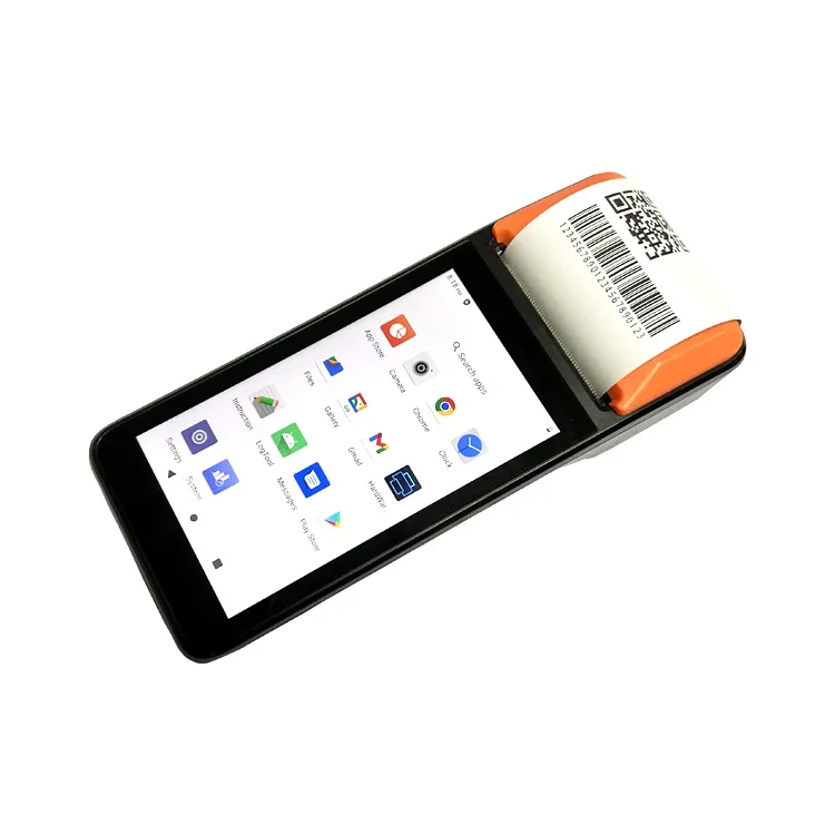 H5 Android 8.1 Thiết bị đầu cuối máy POS cầm tay 4 lõi thanh toán cho nhà hàng Giá bán buôn 1