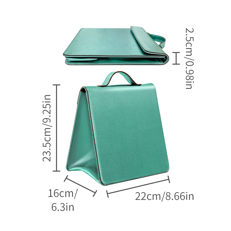 Trousse de maquillage chaude avec miroir de LED, trousse de maquillage de voyage, étui organisateur 5