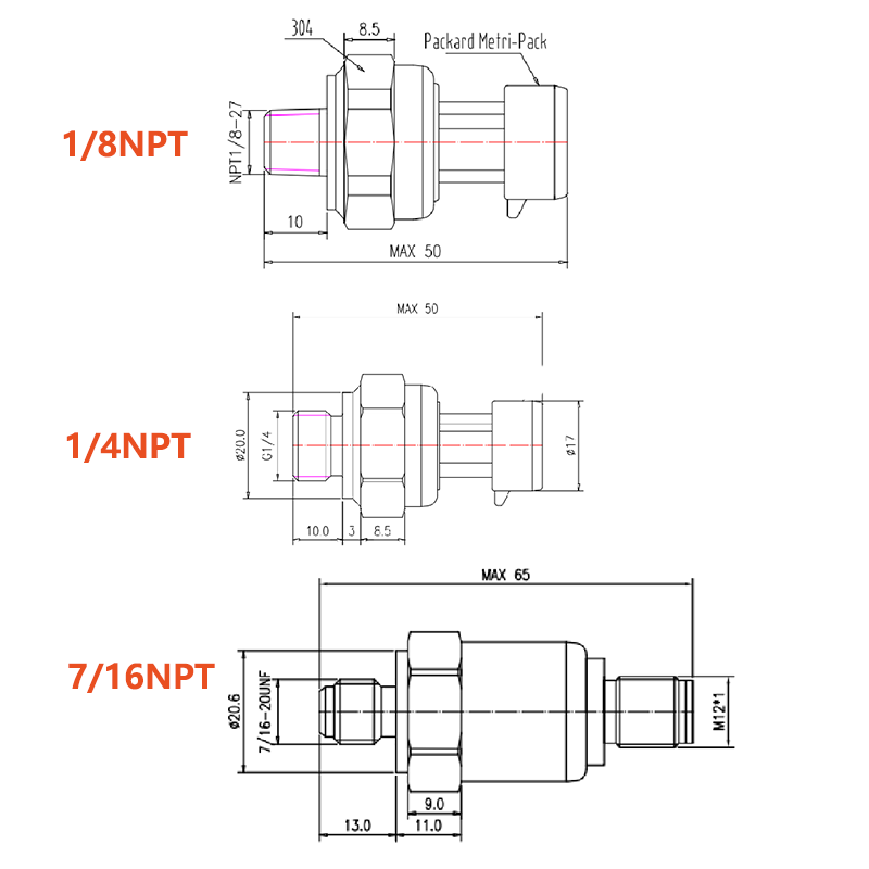 Temp Sensor Sanqiaohui,SQH139 Pressure Sensor 5