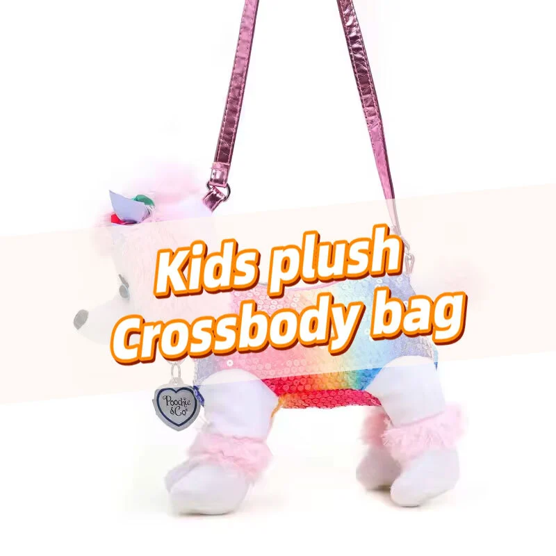 Sac à bandoulière en peluche pour enfants PC-0007 1