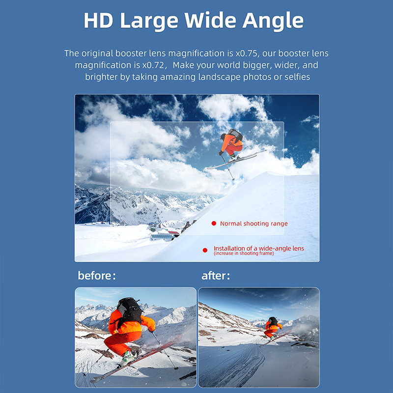适用于 DJI Pocket 的 STARTRC 广角滤镜 3 6