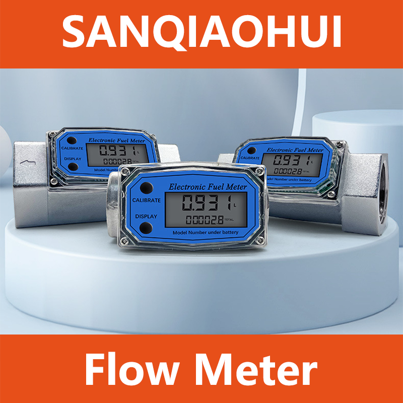 SANQIAOHUI مستشعر مستوى السوائل من الفولاذ المقاوم للصدأ 1 ~ 60 لتر/دقيقة مخرج نبض مستشعر مغناطيسي تأثير القاعة مستشعر تدفق المياه السائلة 5