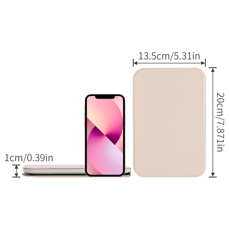 New Item PU Leather desktop makeup mirror 7