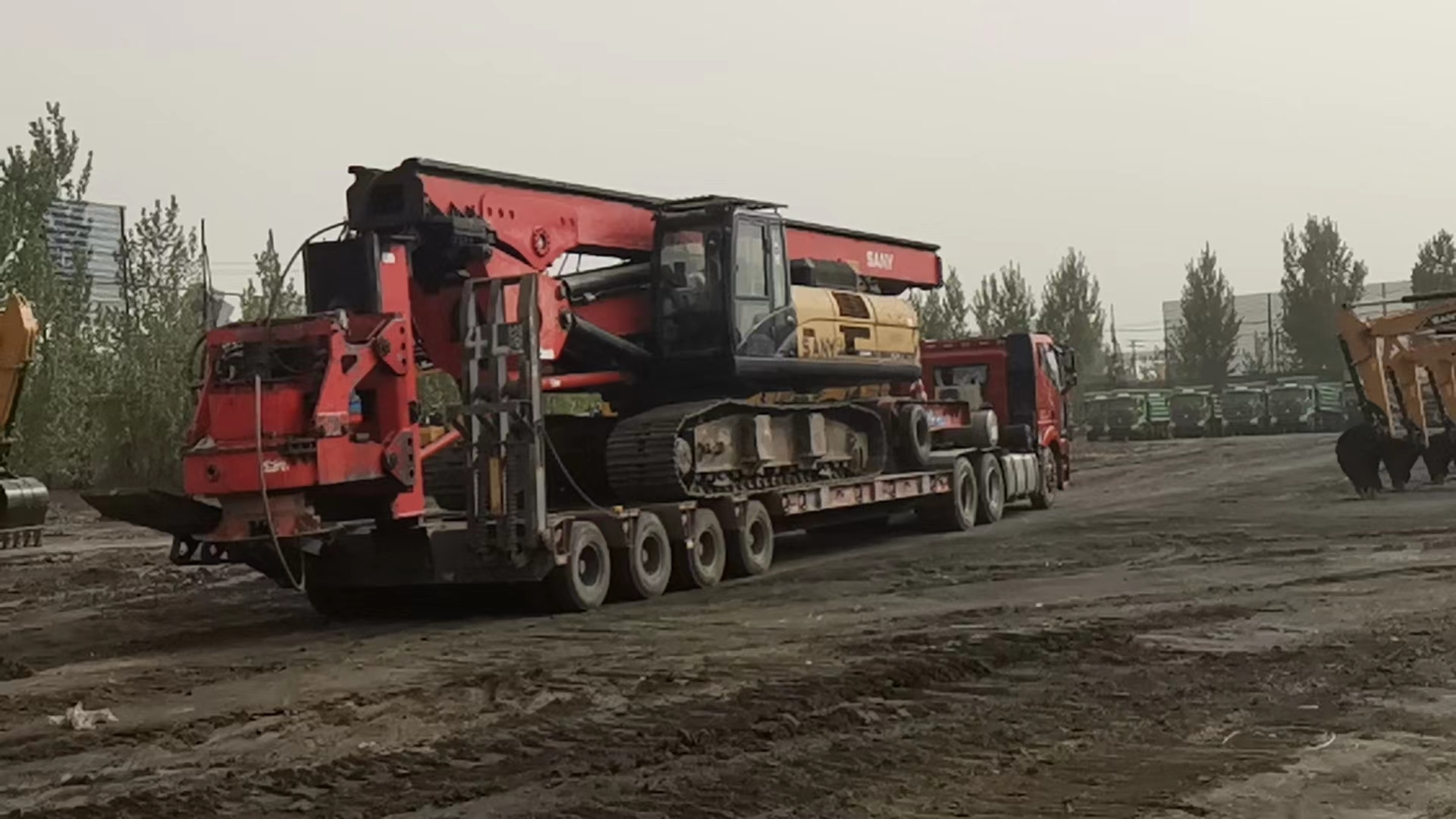 Giá máy khoan quay di động SANY SR280 Trung Quốc đã qua sử dụng cho các dự án quy mô lớn khác nhau 1