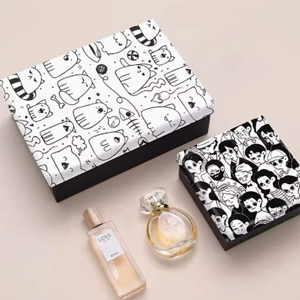 Caja de regalo de dibujos animados, caja de embalaje de regalo, lápiz labial creativo de lujo, caja de regalo de perfume para enviar sorpresa a las niñas 1