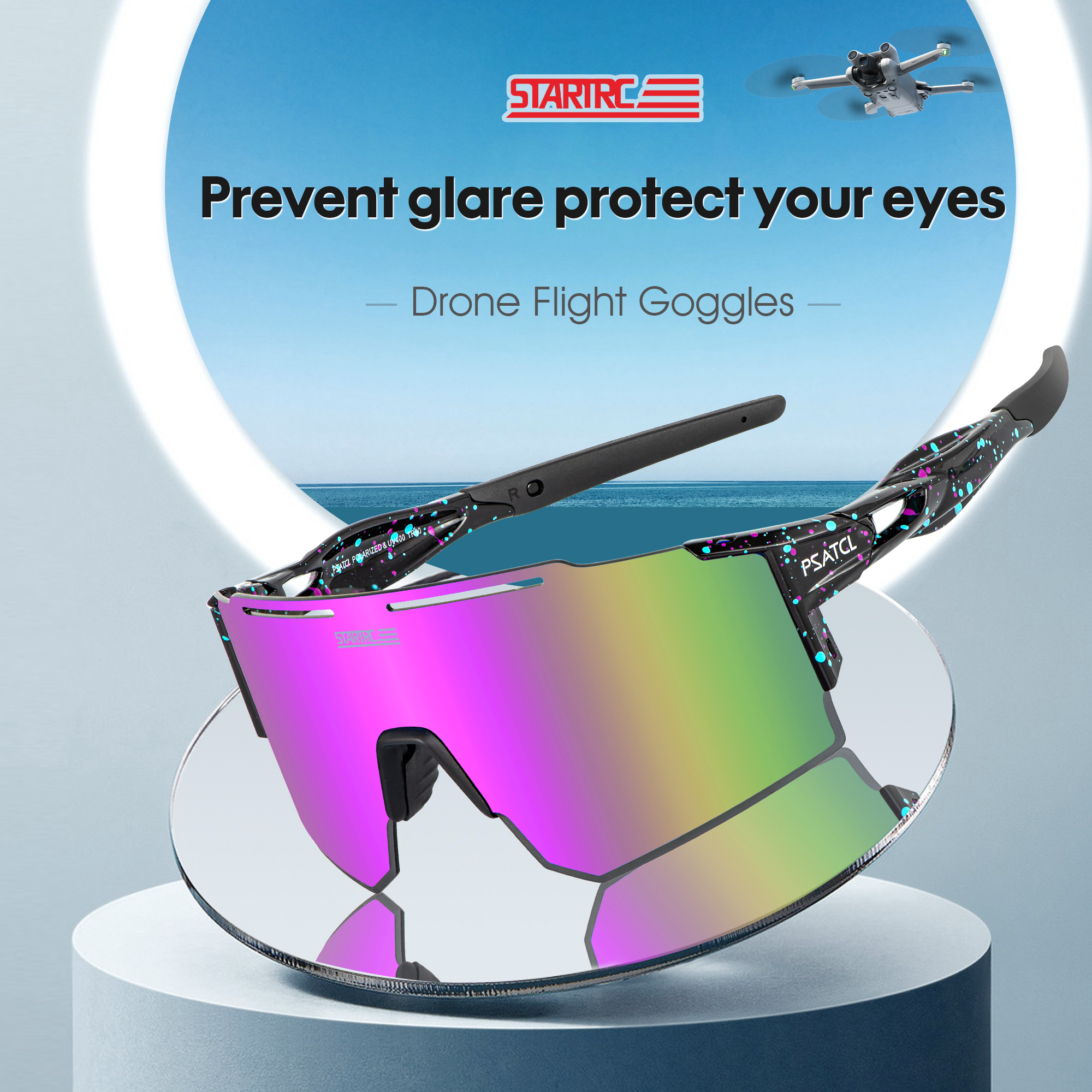Gafas de sol deportivas polarizadas multiusos STARTRC 7