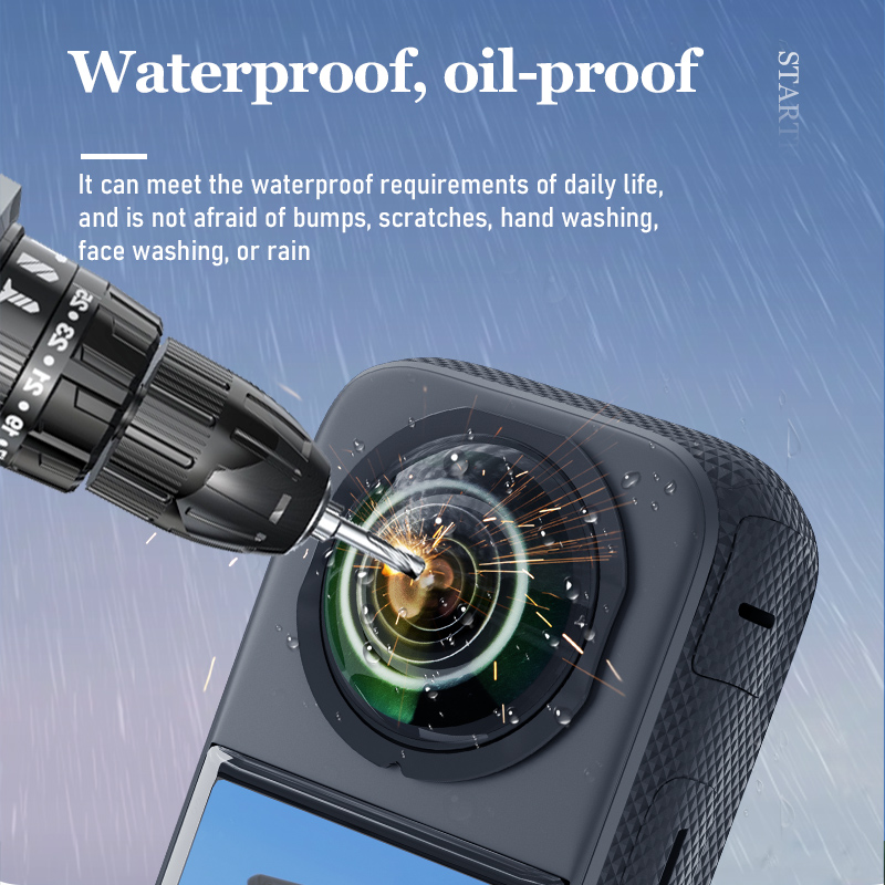 Protector de doble lente STARTRC para Insta360 X3 6