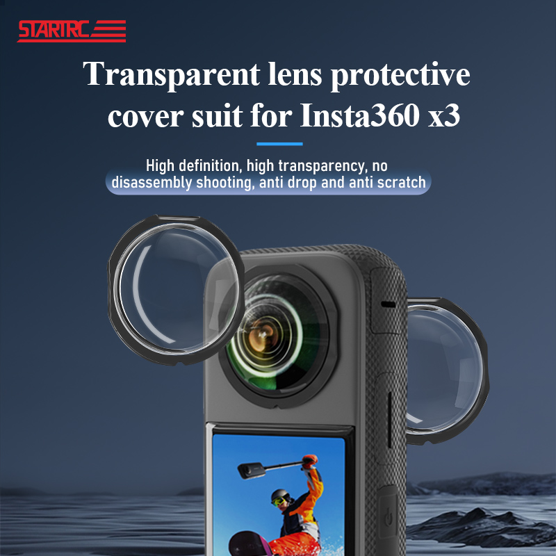 Protector de doble lente STARTRC para Insta360 X3 1