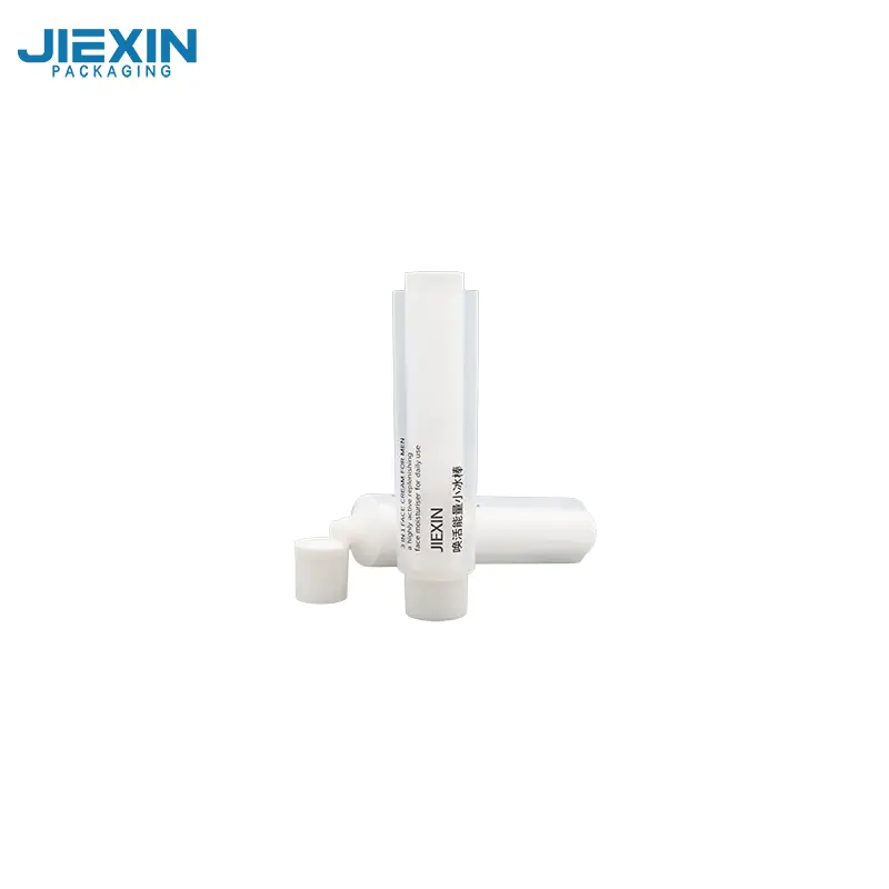 Lip Gloss Squeeze Tubes with Silver Top JIEXIN Company 5