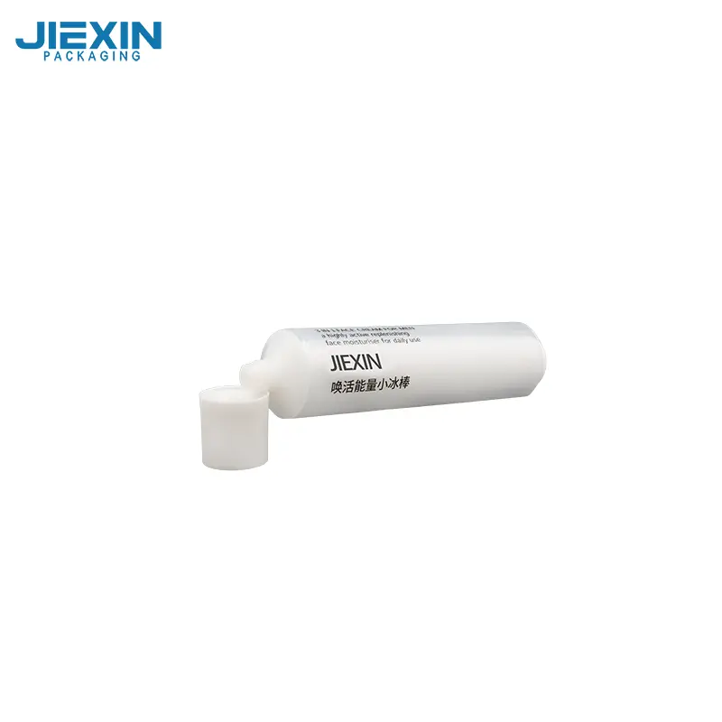Lip Gloss Squeeze Tubes with Silver Top JIEXIN Company 4