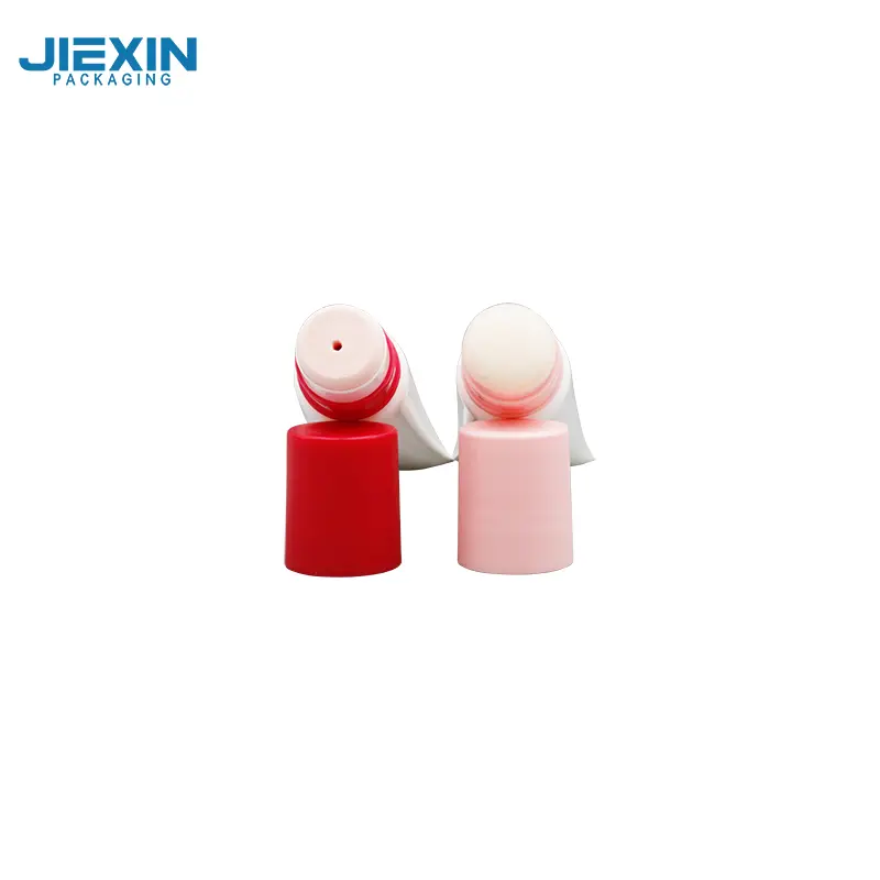 Lip Gloss Squeeze Tubes with Silver Top - - JIEXIN 5