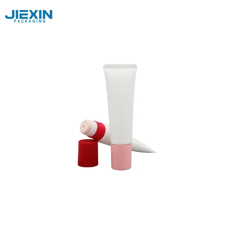 Lip Gloss Squeeze Tubes with Silver Top - - JIEXIN 3