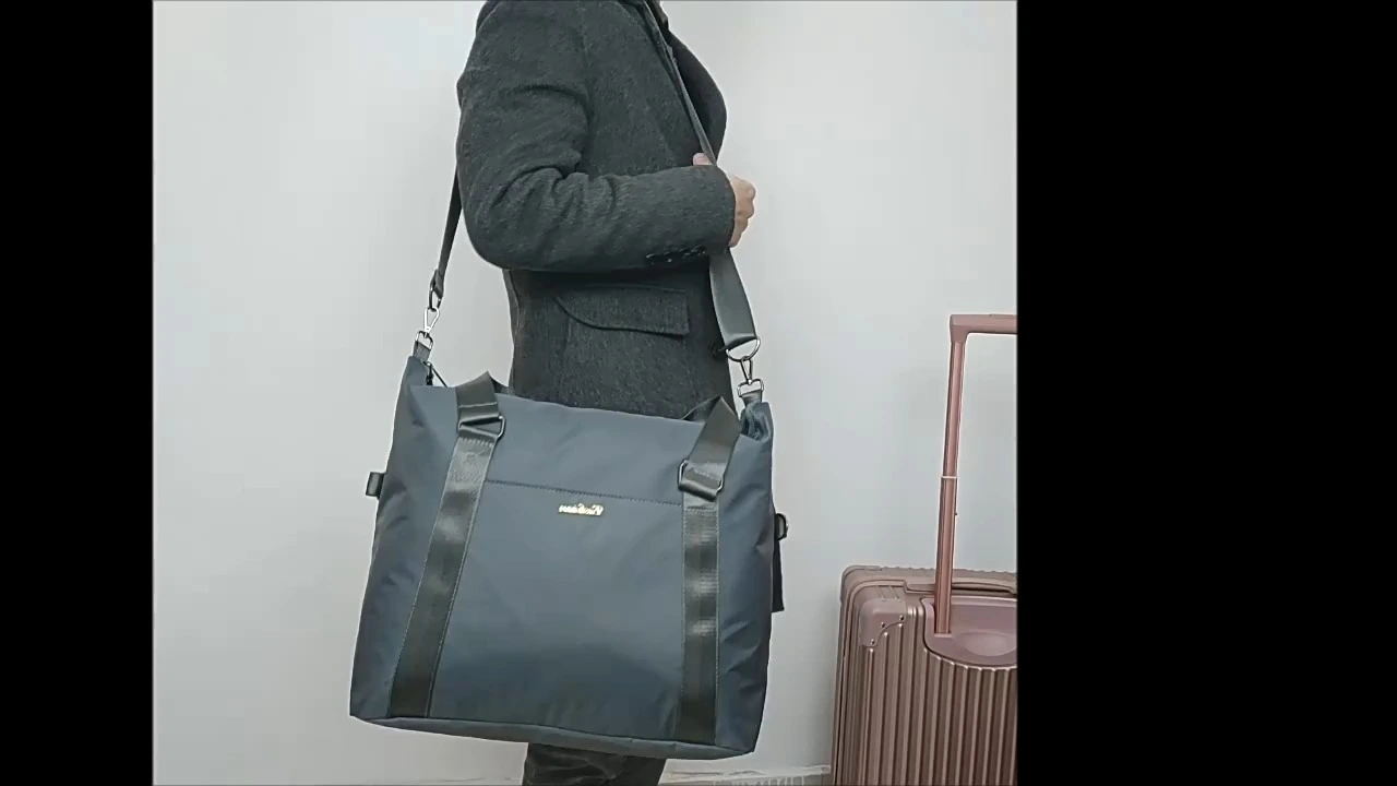 Yeni moda su geçirmez ve toz geçirmez seyahat çantası Çok fonksiyonlu sırt çantası alışveriş trendi bagaj çantası 1