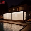 Retractable Louvered Pergola for Business SYNC 2