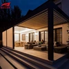 Retractable Louvered Pergola for Business SYNC 6