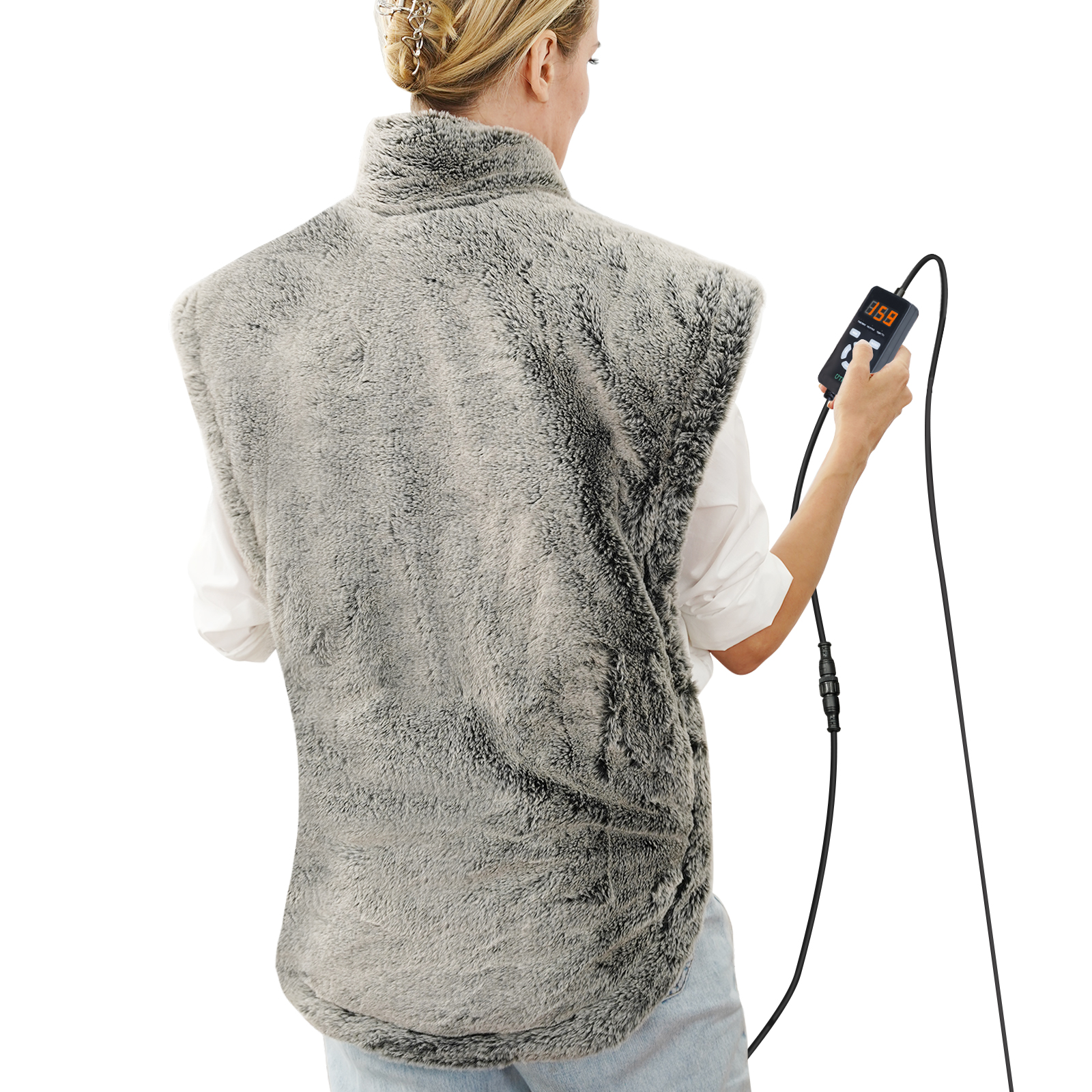 UTK far Infrared Heating Pad for Neck Shoulder and Back Pain Relief