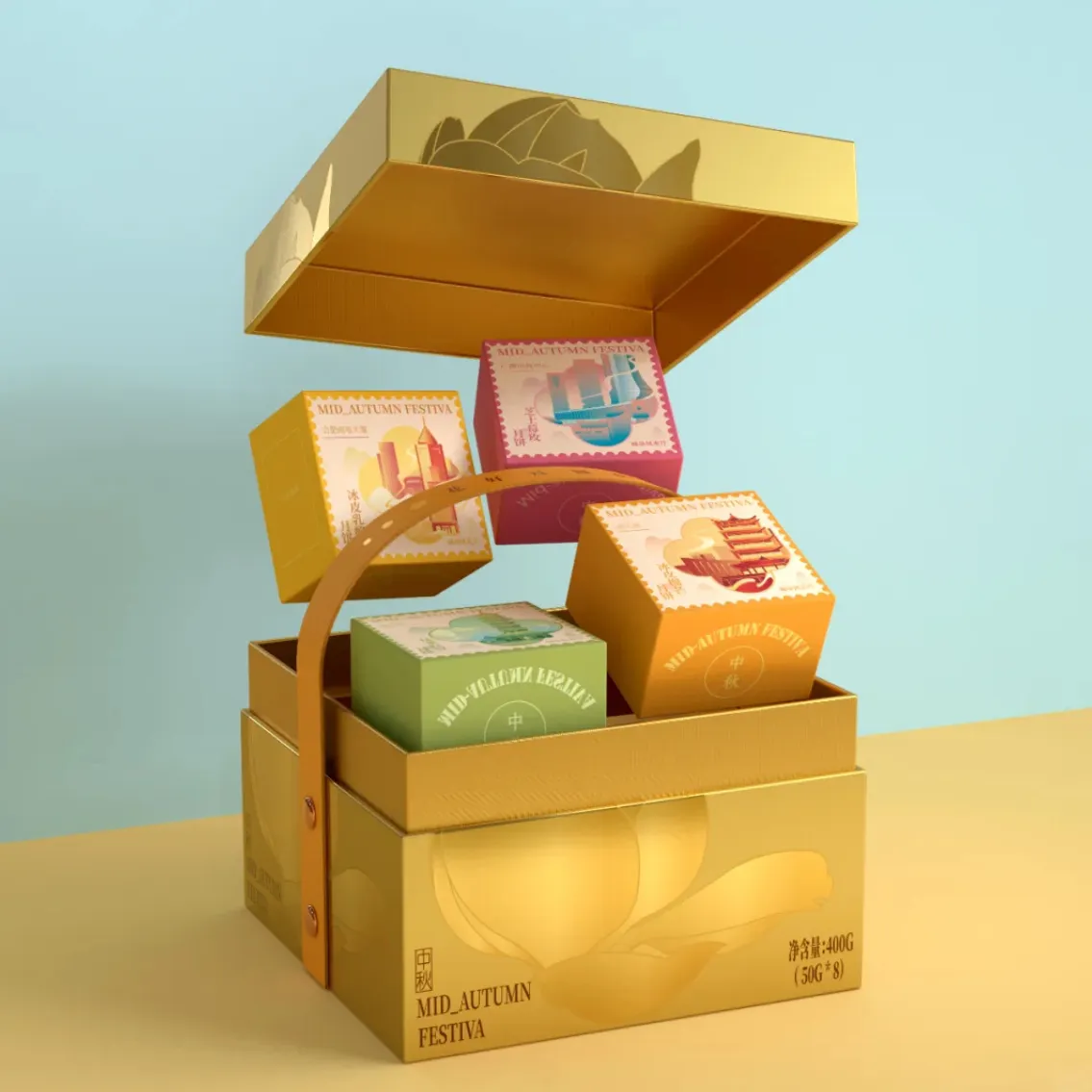 Caja de envasado de alimentos para la venta aceptada Yingmei 3