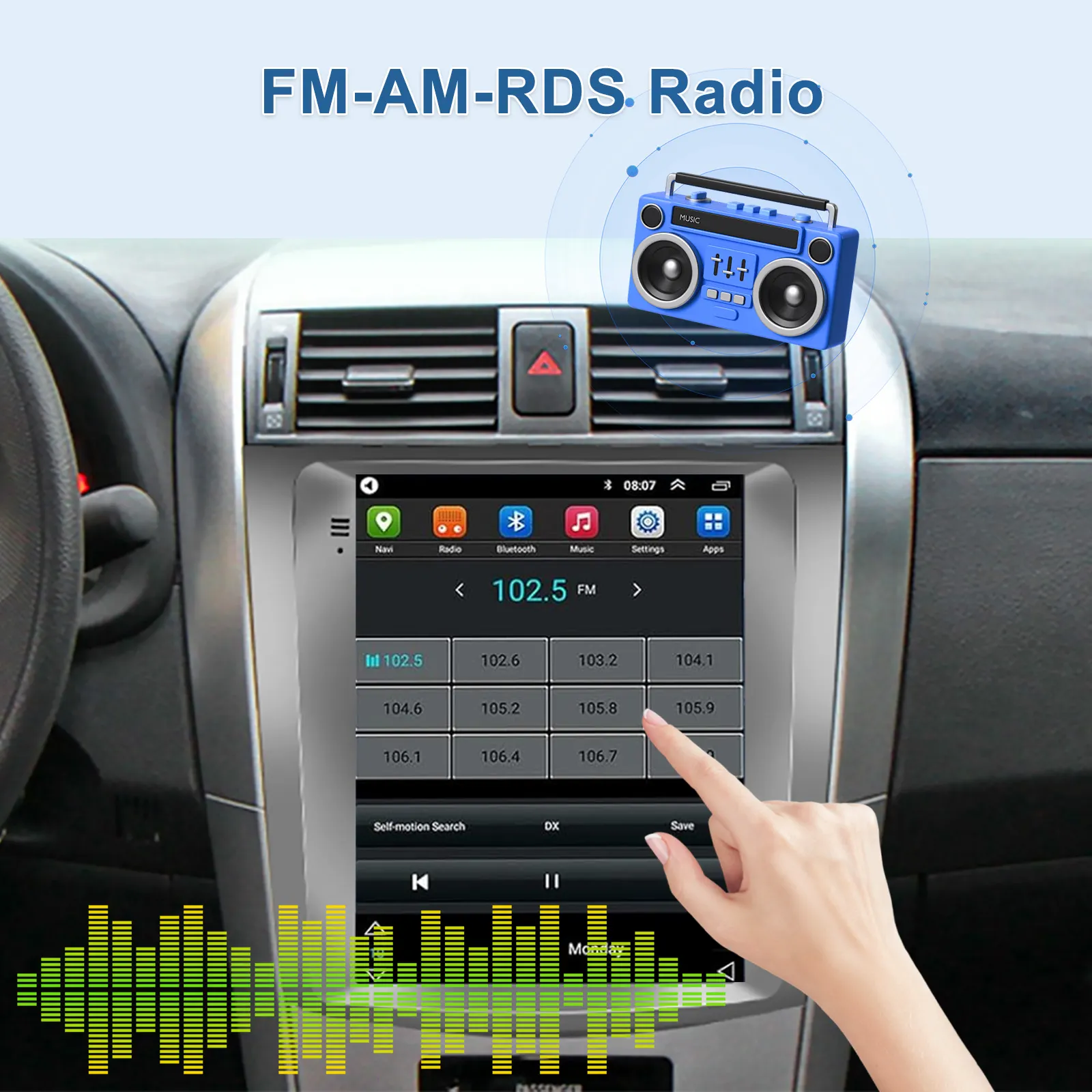 Custom Car Multimedia Player JMANCE-1 6