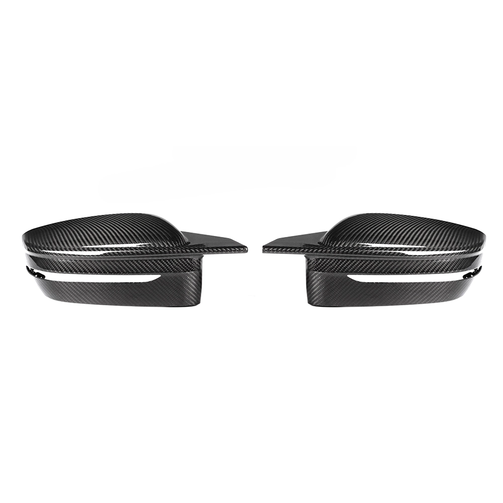 RD Design Mirror Caps Cover Dry Carbon Fiber M Style For BMW 2 Series G42 Coupe 1