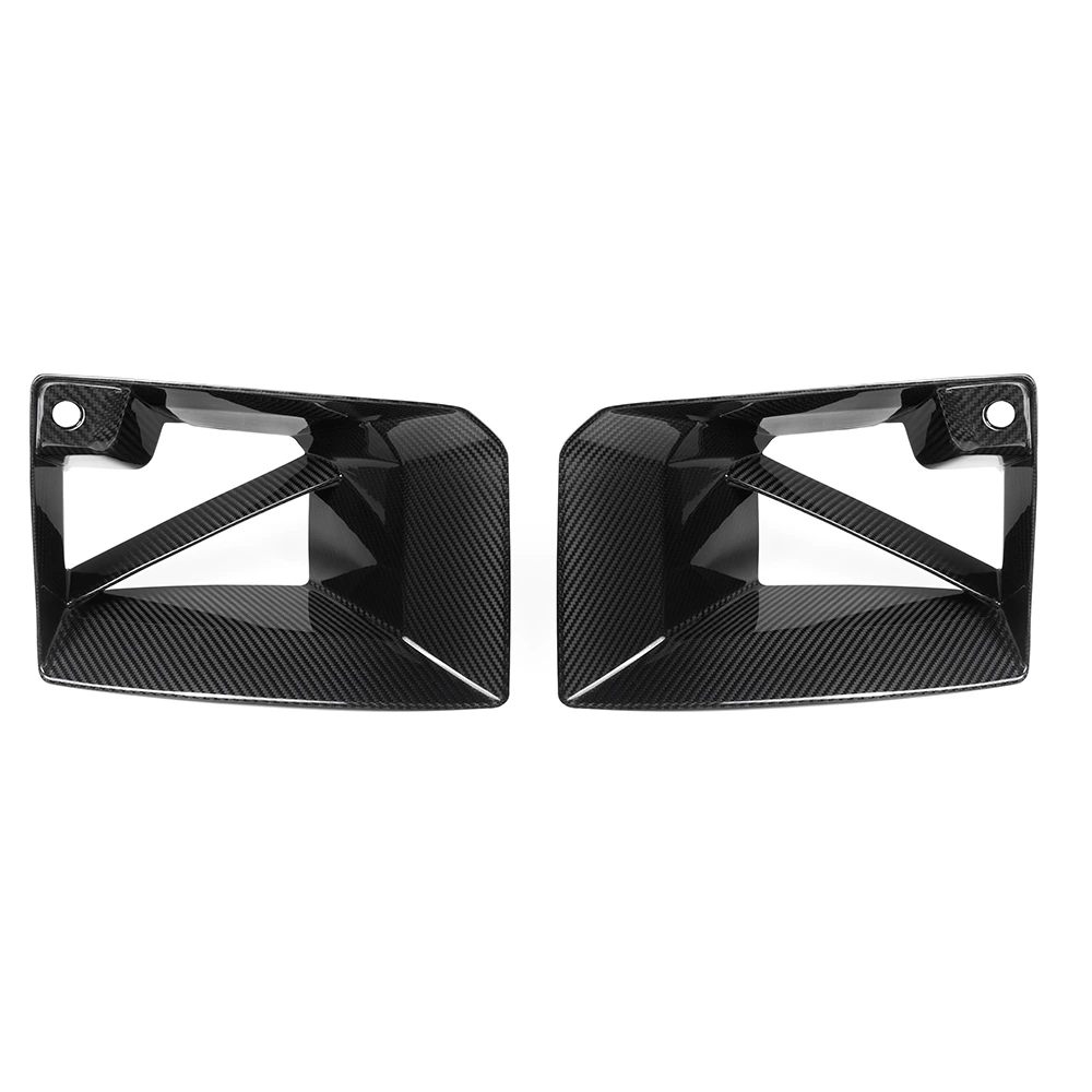 RD Design Front Air Vent Trims Ducts Dry Carbon Fiber MP Style For BMW M2 G87 Coupe 1