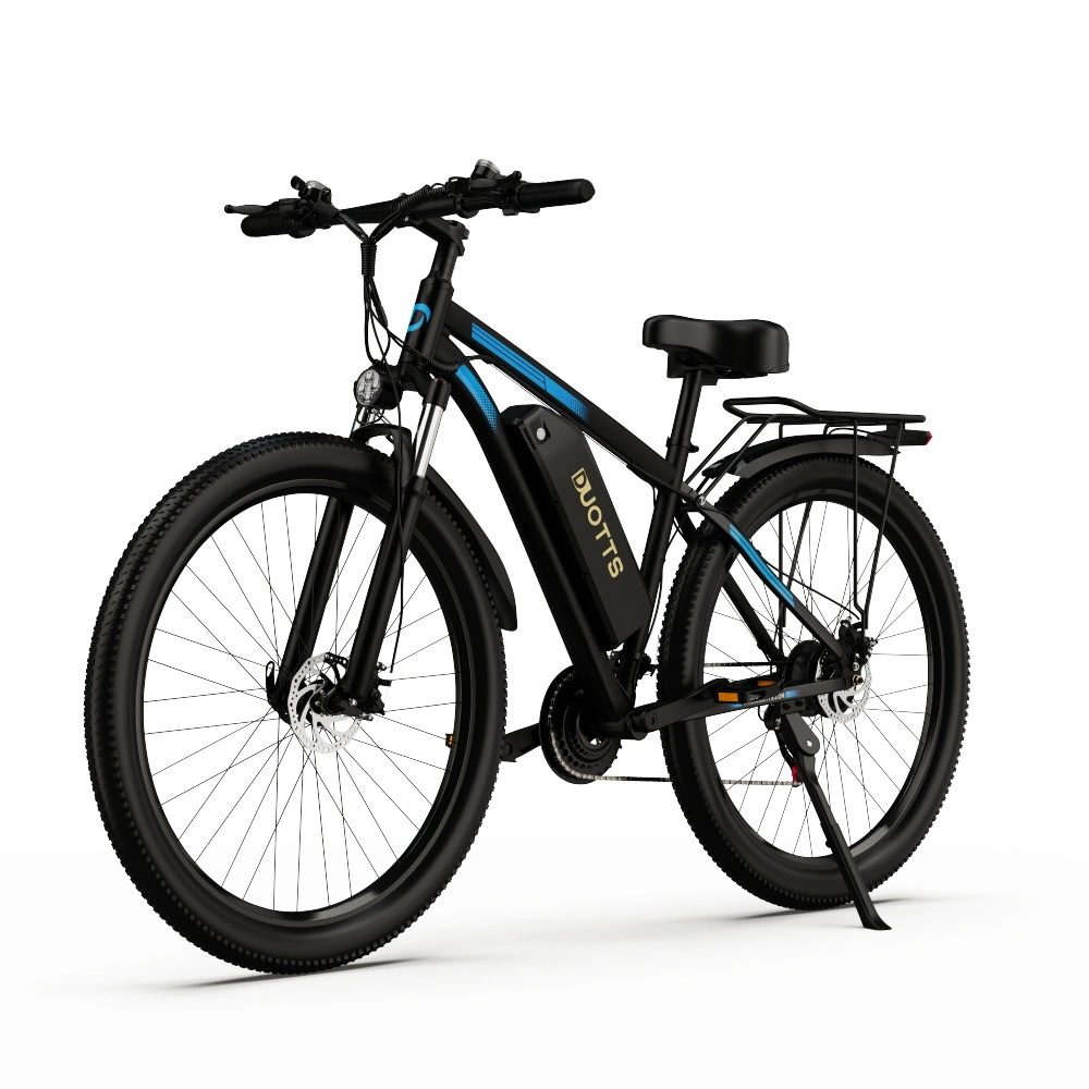 DUOTTS C29 Pro Electric Bike 750W 48V 15AH With Rear Rack Tail Light larger frame aluminum wheel 29 1