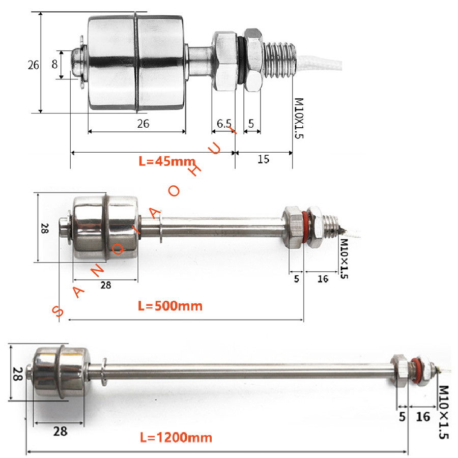 Sanqiaohui Producing Liquid Level Sensor Switch 6