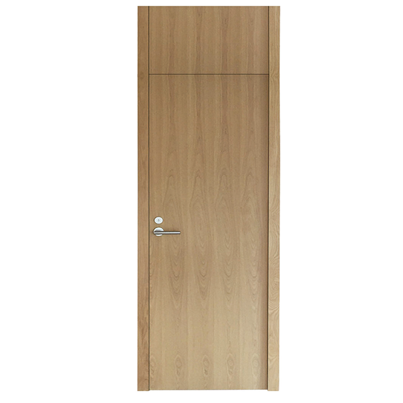 Simple Design Oak Wood Simple Wooden Swing Interior Door With Mitered ...