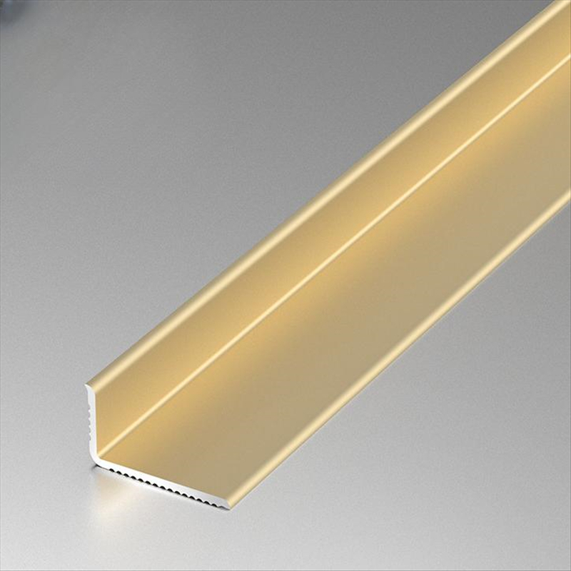 Wholesale aluminium L shaped Decorative Golden Edge 1