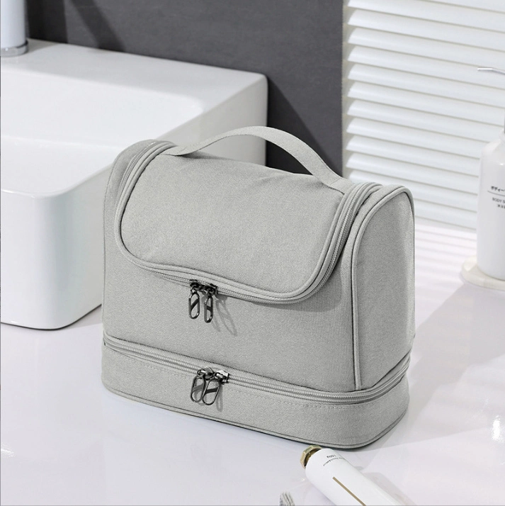 Nueva bolsa de separación de ropa seca y húmeda, bolsa de viaje para hombre, bolsa de lavado de cosméticos a la moda, bolsa de aseo rosa para mujer, venta al por mayor 1