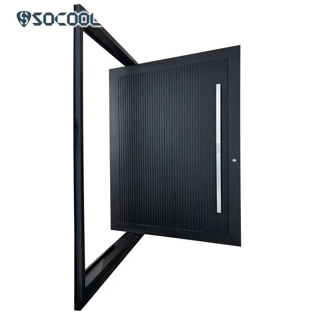 Entrance Doors with Glass - - SOCOOL-1 4