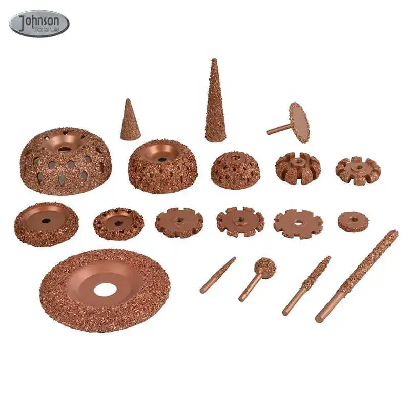 Johnson Tools Vacuum Brazed Conveyor Belt Grinding Tungsten Carbide Grinding Disc Hand Tool Parts 1