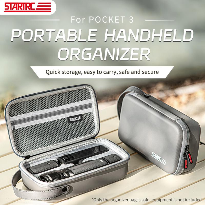Bolsa de almacenamiento de cámara impermeable STARTRC para bolsillo DJI3 1