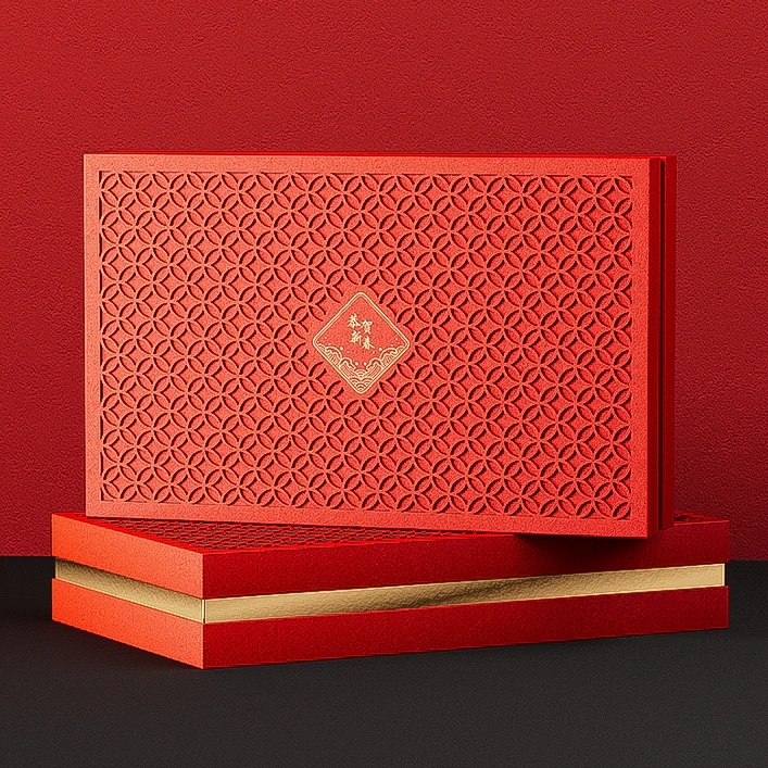 skeleton Heaven and earth cover  Mooncake Packaging Box 1