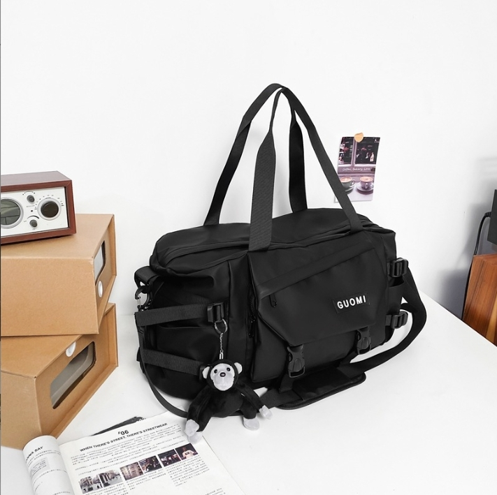 Simpleng single shoulder luggage dry at wet separation sports training bag travel fitness waterproof duffle bag 1