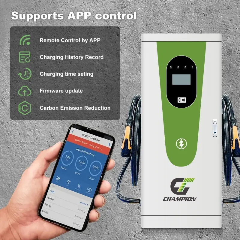 Empresas de estações de carregamento de veículos elétricos - - Champion 6