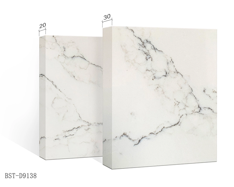 Quartz Stone Slab Calacatta Maximus For Kitchen Countertops D9138 1