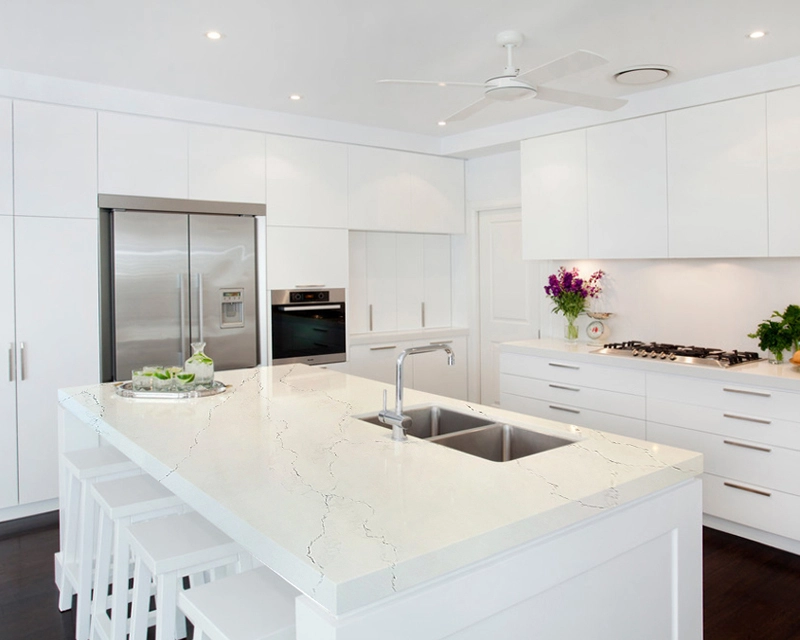 Calacatta Quartzite Slab Polish / Matt / Leather - - Bestone 3