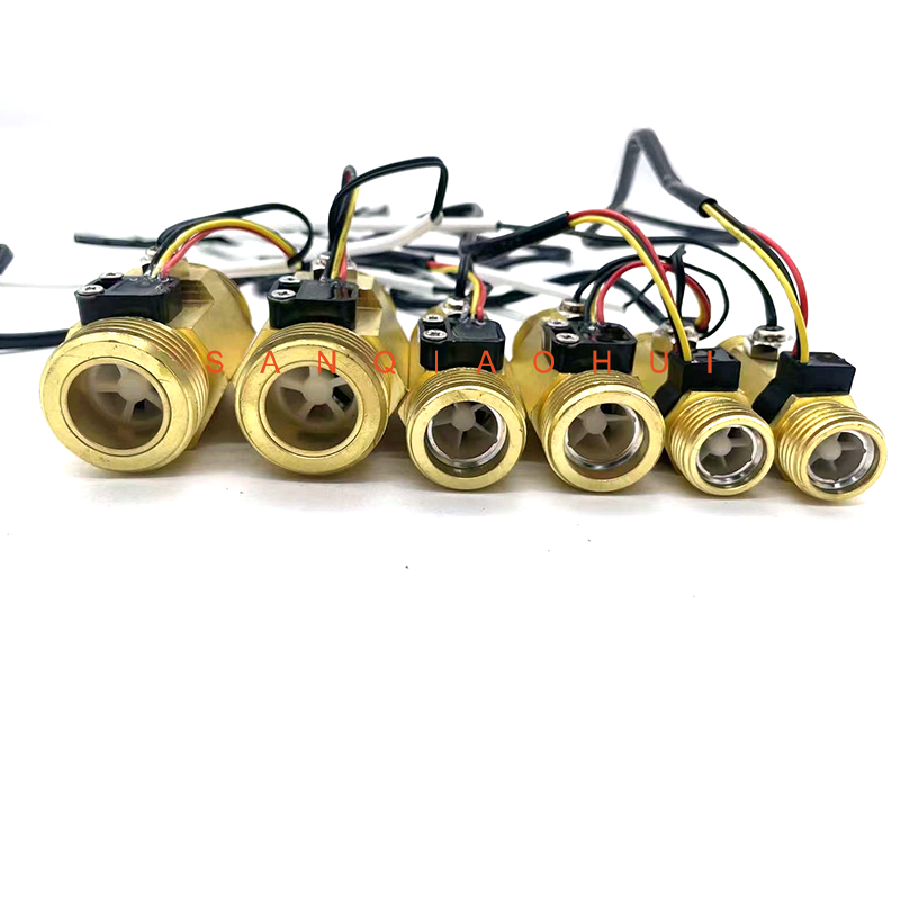 SANQIAOHUI Producing Hall Effect Water Flow Sensor with Temperature ...