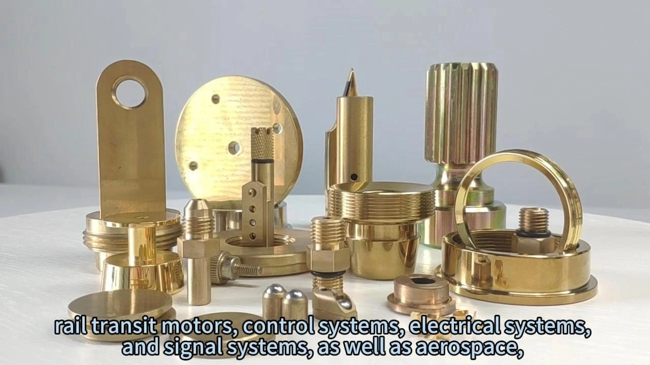 CNC Custom Machining Brass Parts 1
