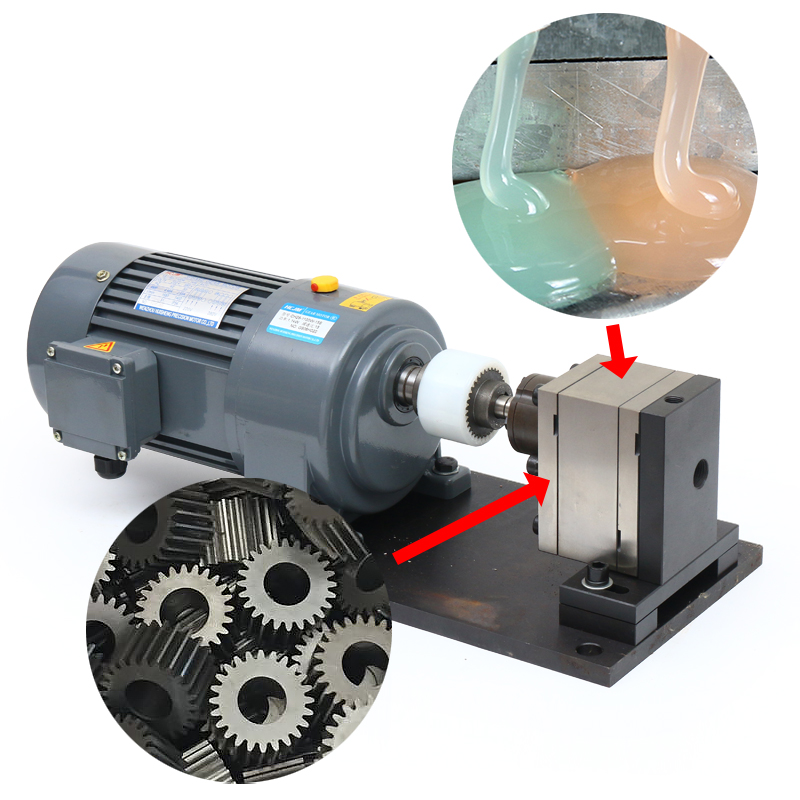 Hochviskose Polyurethan-Silikon-Dosierpumpe, Epoxidharz-Schmelzkleber-Dosierung, chemische Spinnharz-Zahnraddosierpumpe für Extruder 7