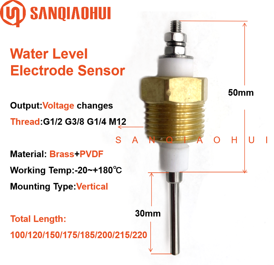SANQIAOHUI Liquid Level Sensors is water level electrode probe 3