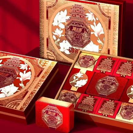 Hot Custom Bakery Boxes with Logo Heaven and Earth Cover Packaging Box Yingmei Brand 3